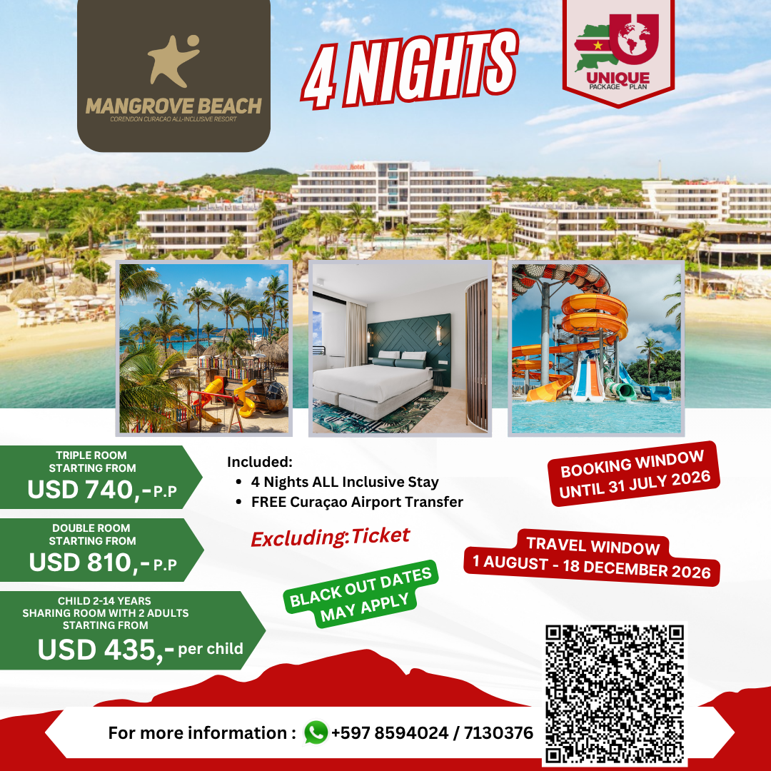 CORENDON MANGROVE 4 NIGHTS