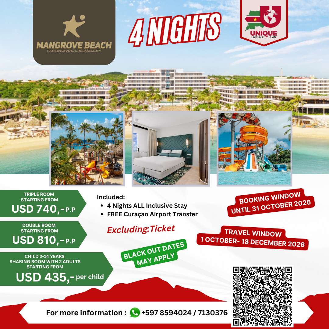 CORENDON MANGROVE 4 NIGHTS