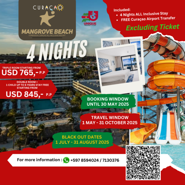 CORENDON MANGROVE 4 NIGHTS