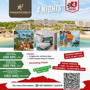 CORENDON MANGROVE 4 NIGHTS