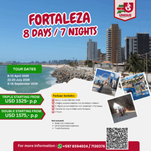 FORTALEZA 8 DAYS / 7 NIGHTS