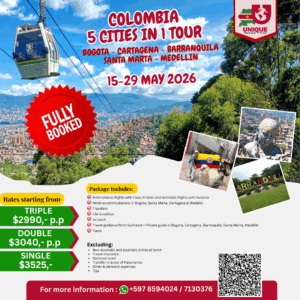 COLOMBIA - 5 CITIES IN 1 TOUR