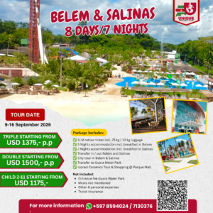 BELEM & SALINAS 7 NIGHTS
