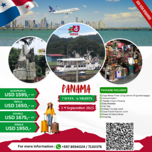 PANAMA 7 DAYS/6 NIGHTS