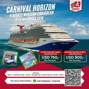 CARNIVAL HORIZON 6 NIGHTS