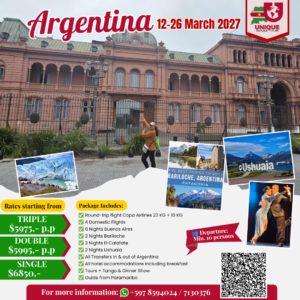 ARGENTINA 12- 26 MARCH